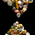 time Sand grains under the microscope microscopic sand photography art photo microscopy artwork