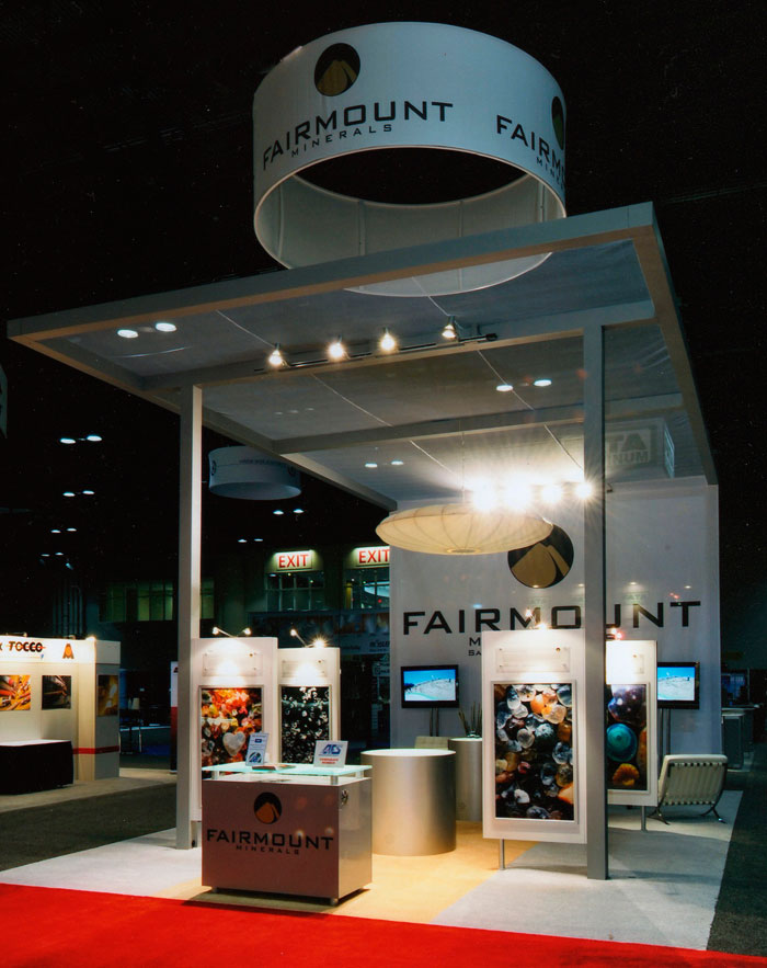 Use Microscope Photography for Trade Show Exhibit Booth art